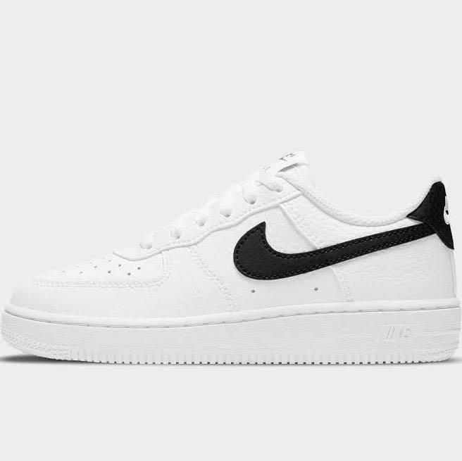 white air force 1 with black swoosh womens