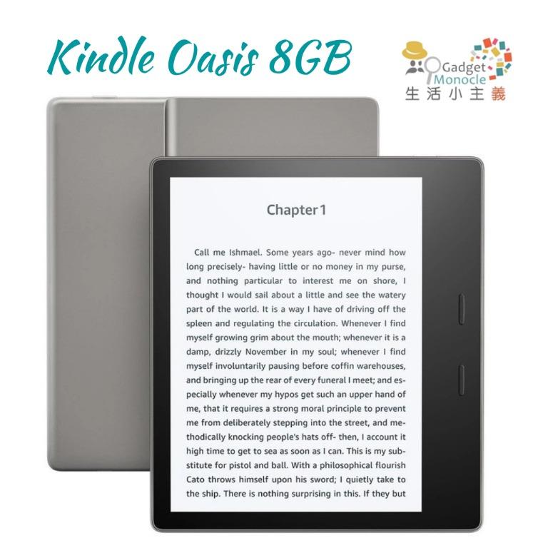 Amazon Kindle Oasis 3 (10th Gen) 8GB E-reader, 電腦＆科技, 桌上