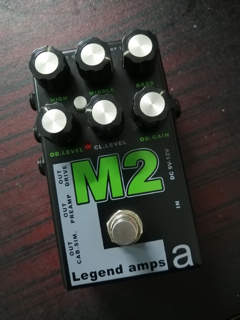 AMT M2 Preamp Pedal Marshall JCM800, Hobbies & Toys, Music & Media