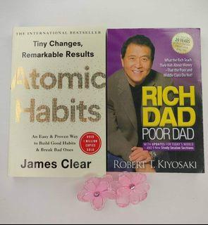 Atomic Habits & Rich Dad Poor Dad Bundle Sale