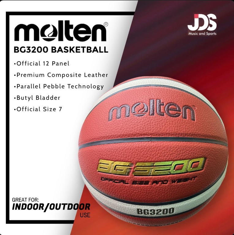 Authentic Molten BG3200 Basketball, Sports Equipment, Other Sports ...