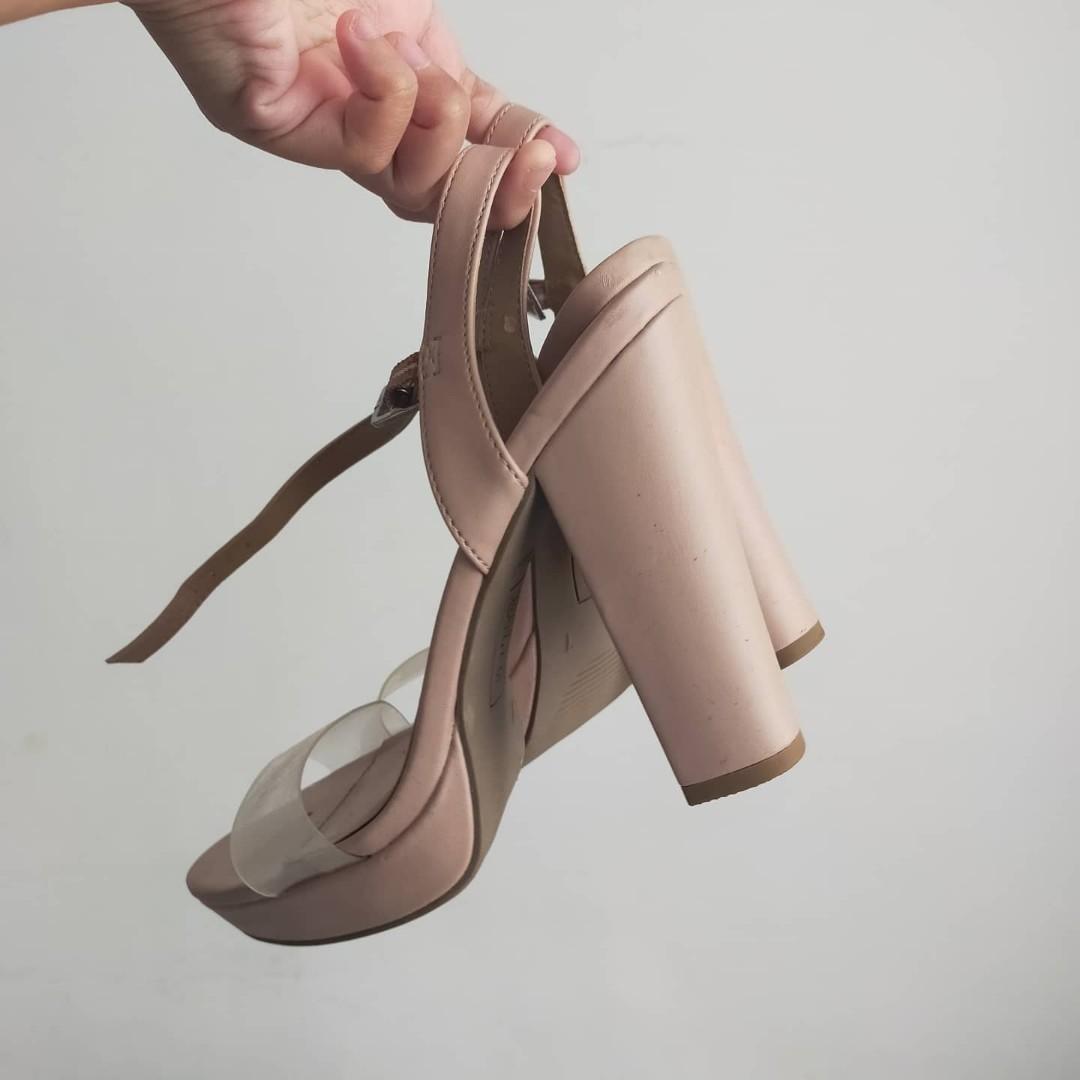 Baby pink heels w/ box (Category: Heels) located in Cavite. Submitted by rosstedt (Listing ID 1136555802, Image 3). Description: Size: 7 Originally bought this for 2K! Used once lang but has a tiny flaw. Message me for pictures!.