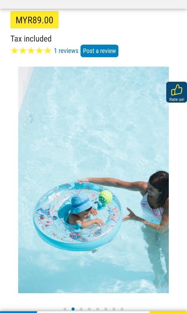 Decathlon baby swim seat 2025