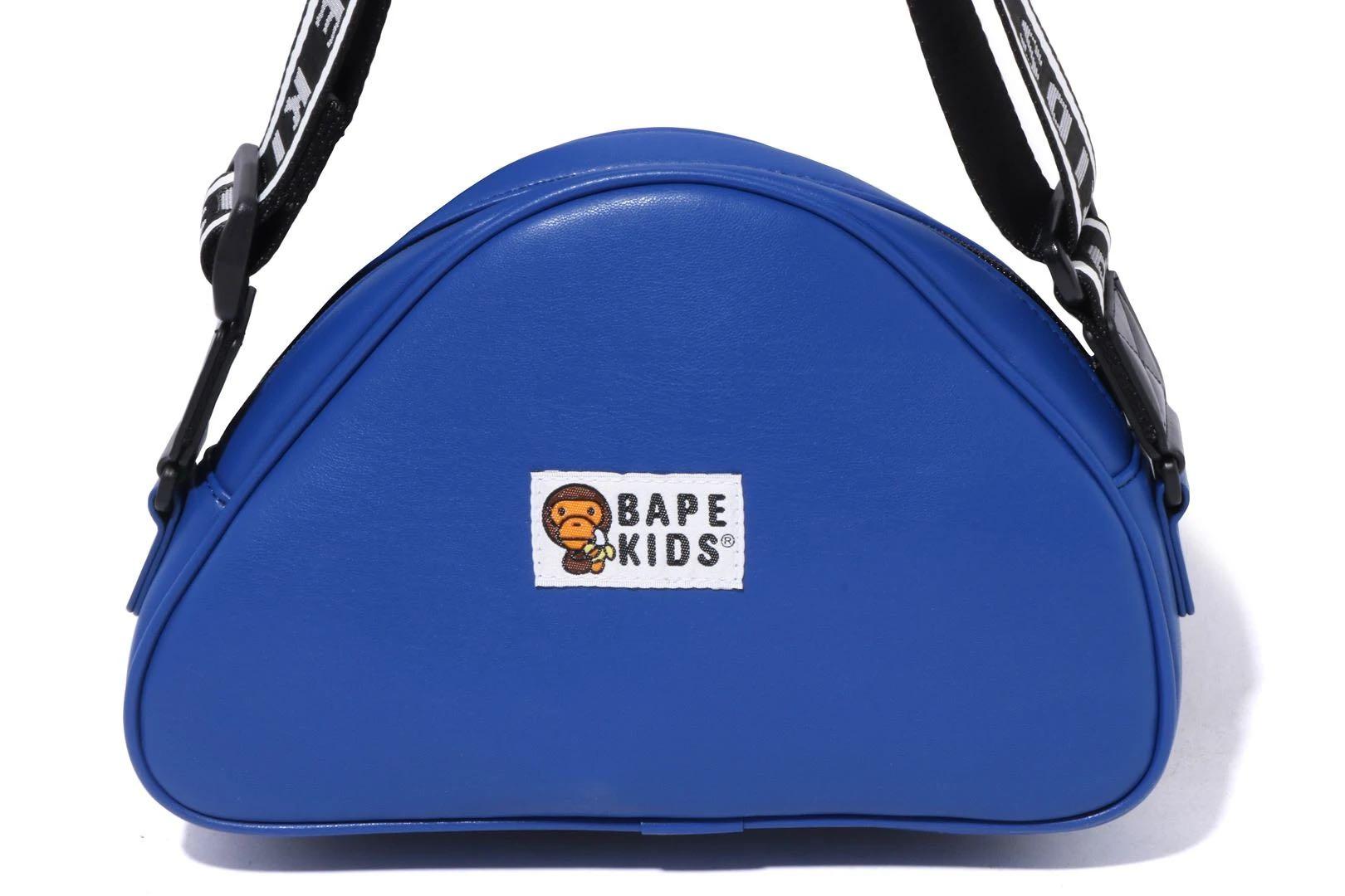 BAPE Backpack Book Bag BABY MILO A BATHING APE brown Shoulder Side
