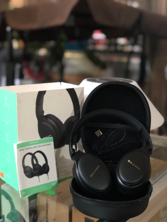 Bauhn Active Noise Cancelling Headphones Wired