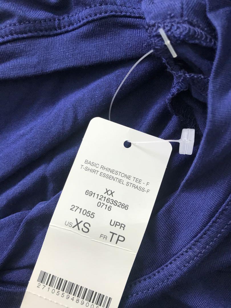 Bebe basic rhinestone tee (Category: Tshirts & Polo Shirts) located in Singapore. Submitted by honeygraham (Listing ID 1136497111, Image 2). Description: .