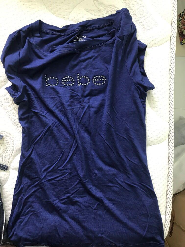 Bebe basic rhinestone tee (Category: Tshirts & Polo Shirts) located in Singapore. Submitted by honeygraham (Listing ID 1136497111, Image 1). Description: .