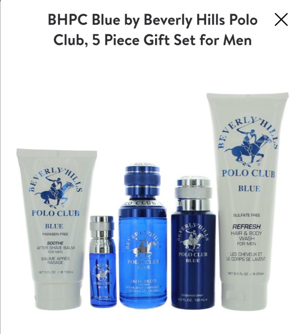 Beverly hills polo deals club blue set
