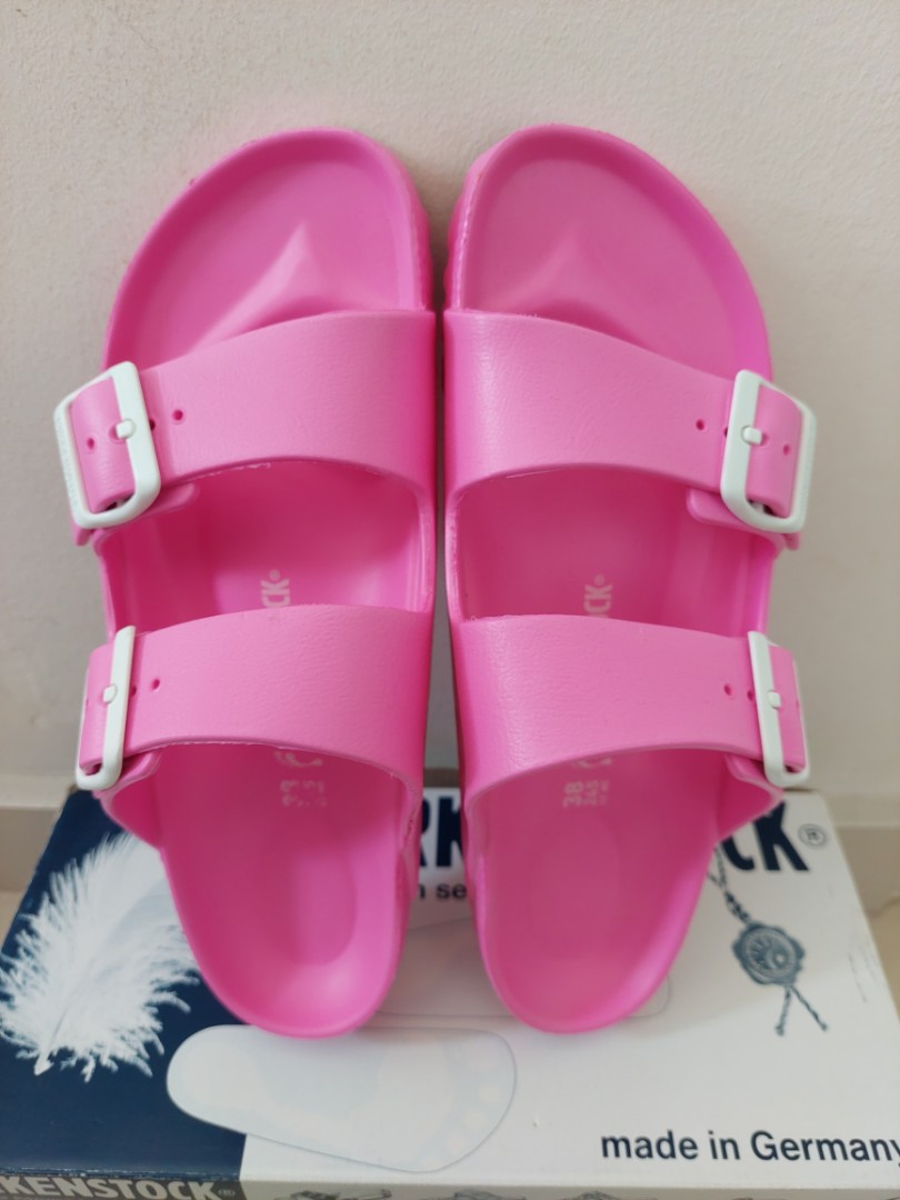 pink foam birkenstocks