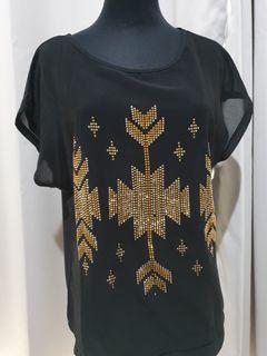 Blouse Hitam dapat 2pc