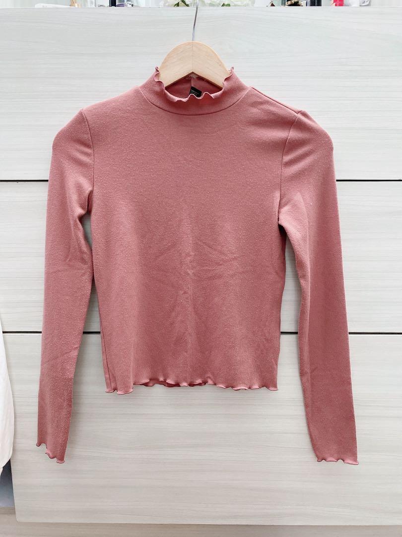 Pink turtleneck sales forever 21