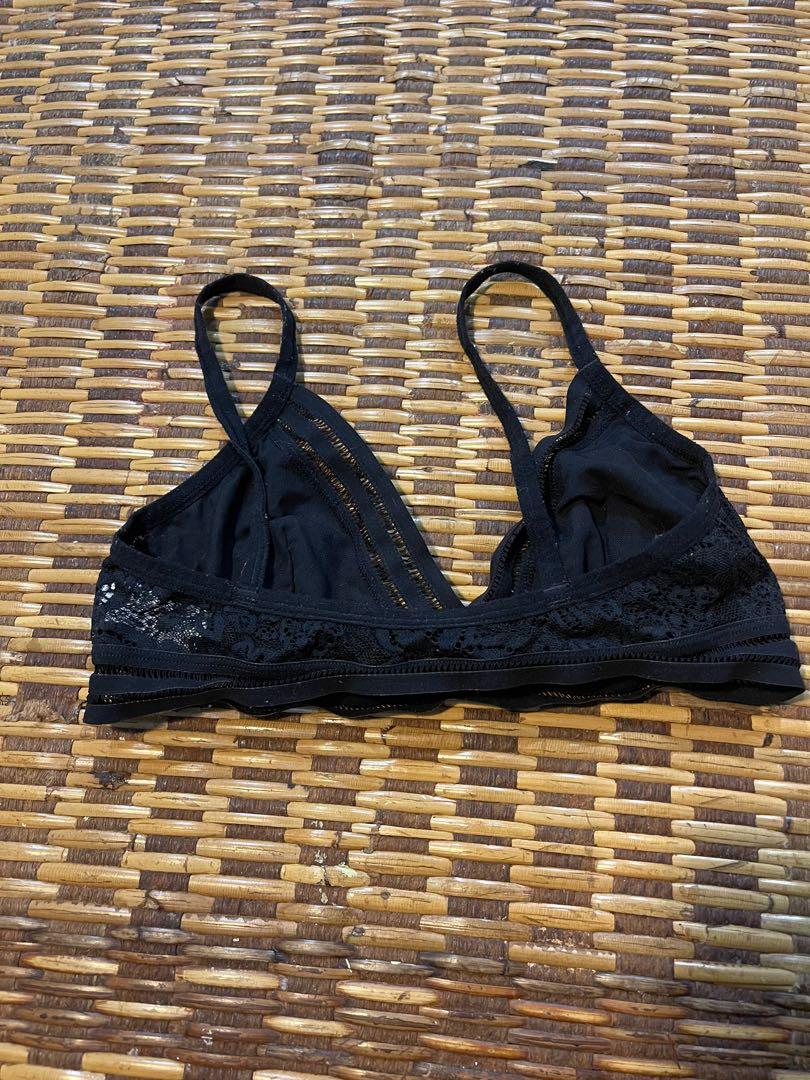 BONZ - Black Bonds Bralette on Designer Wardrobe