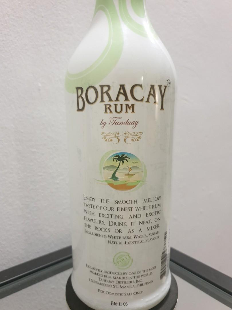 Boracay Rum (700ml), Food & Drinks, Alcoholic Beverages on Carousell