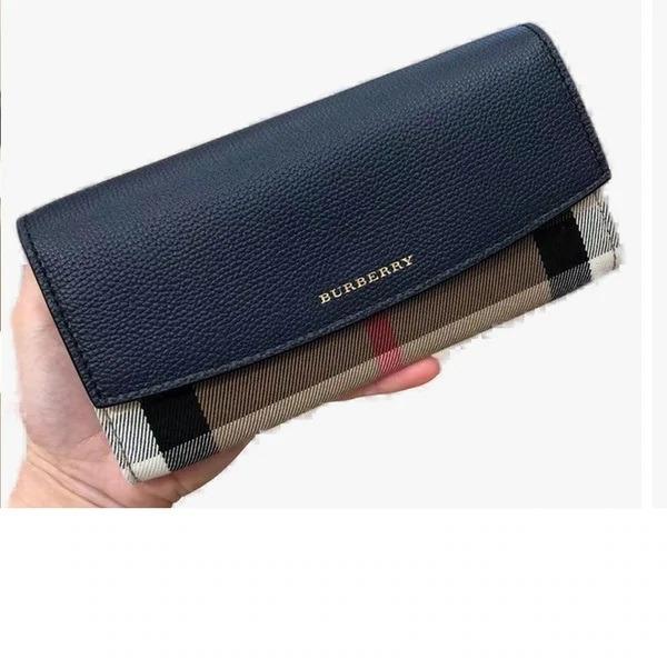 BRAND NEW AUTHENTIC INSTOCK BURBERRY HOUSE CHECK AND LEATHER CONTINENTAL WALLET IN BLACK Luxury Bags Wallets on Carousell