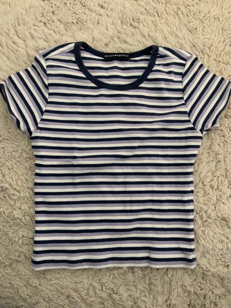 Brandy Hailie Striped Top, Women's Fashion, Tops, Shirts on Carousell