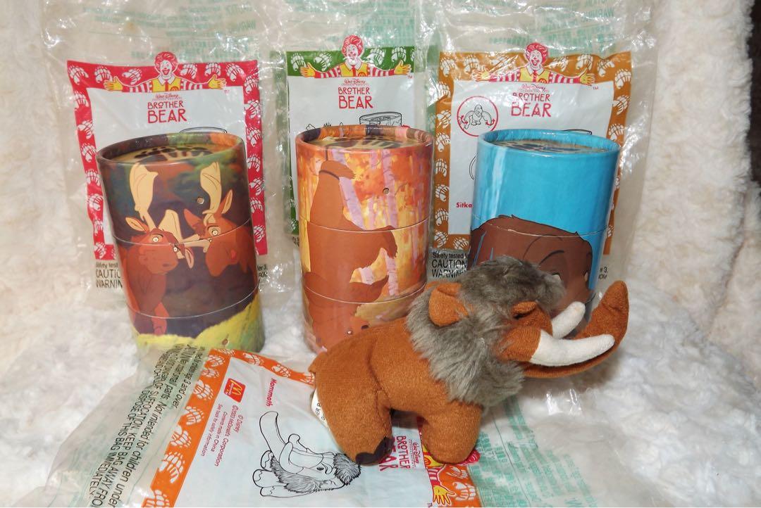 Brother Bear Happy Meal set, Hobbies & Toys, Memorabilia & Collectibles