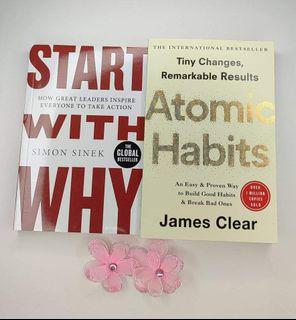 Atomic Habits & Start with Why Bundle [SALE]