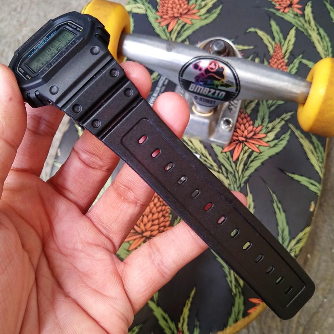 Casio GShock DW5600E Custom Original, Fesyen Pria, Jam Tangan di