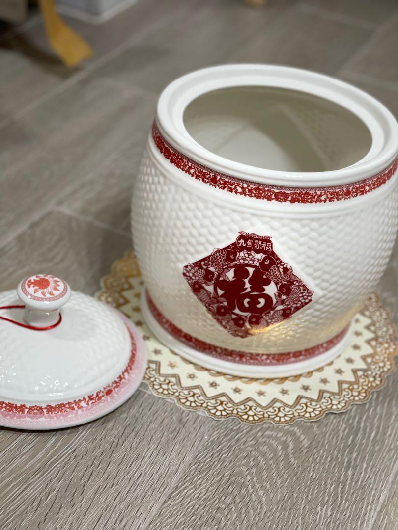 Ceramic Rice Pot, Furniture & Home Living, Kitchenware & Tableware ...