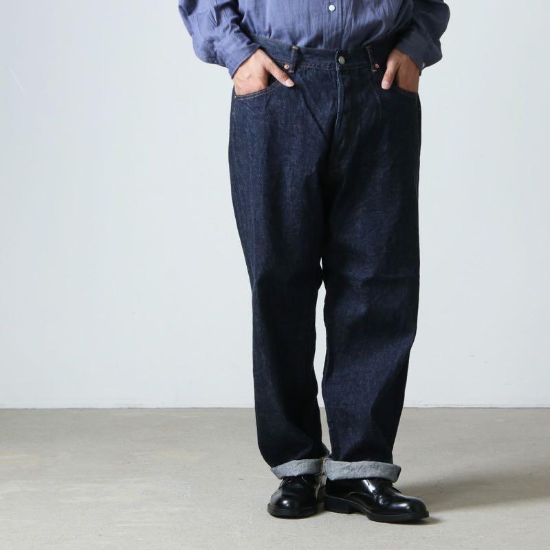 Comoli denim 5p pant (size 3), 他的時尚, 褲子, 長褲在旋轉拍賣