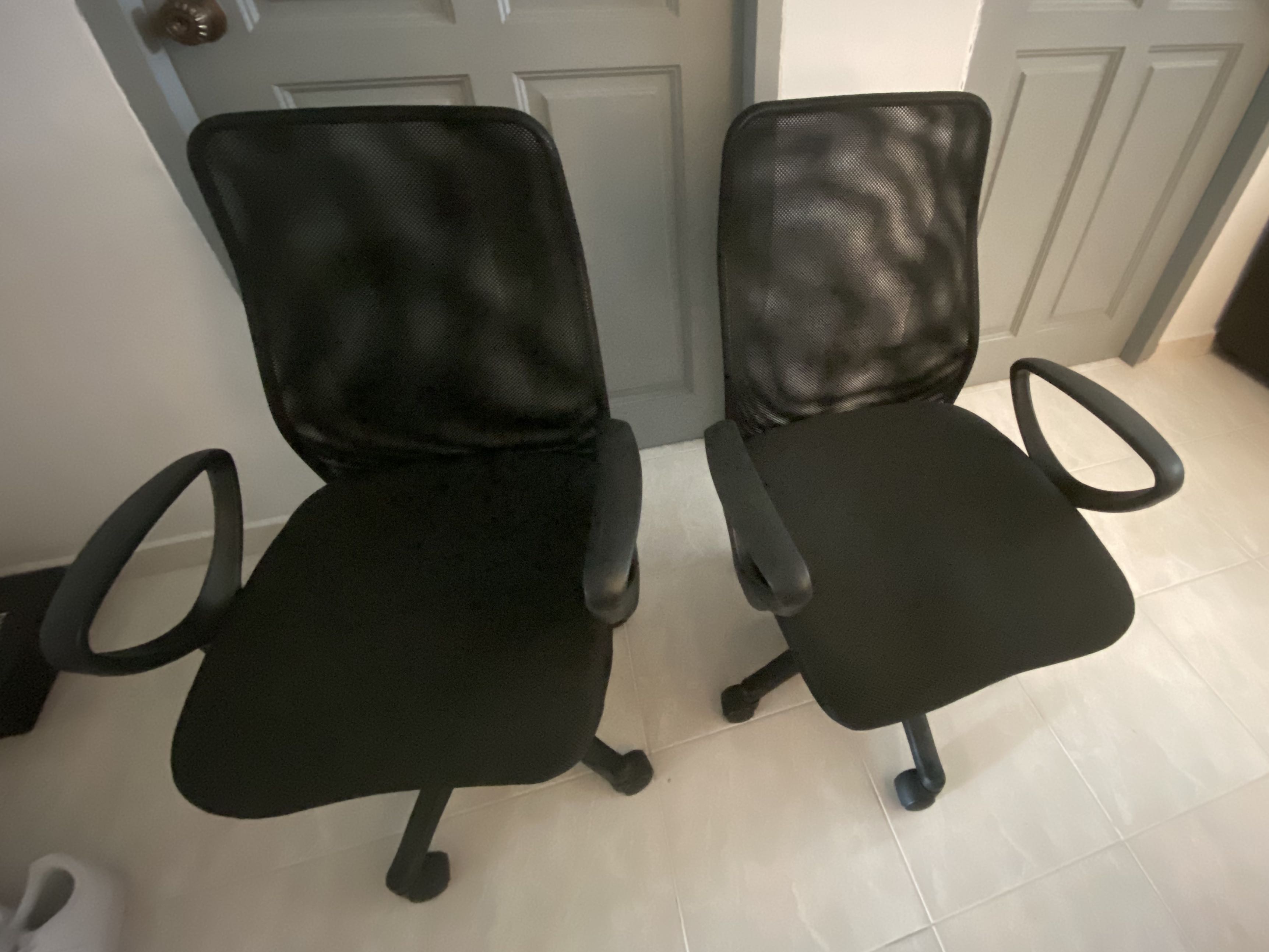 Courts Office Chair x2, Furniture & Home Living, Furniture, Chairs on