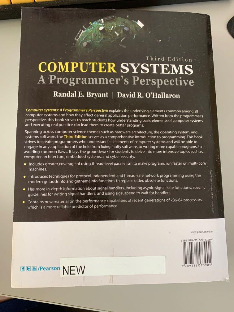 [CSAPP] Computer Systems A Programmer’s Perspective, Hobbies & Toys, Books & Magazines