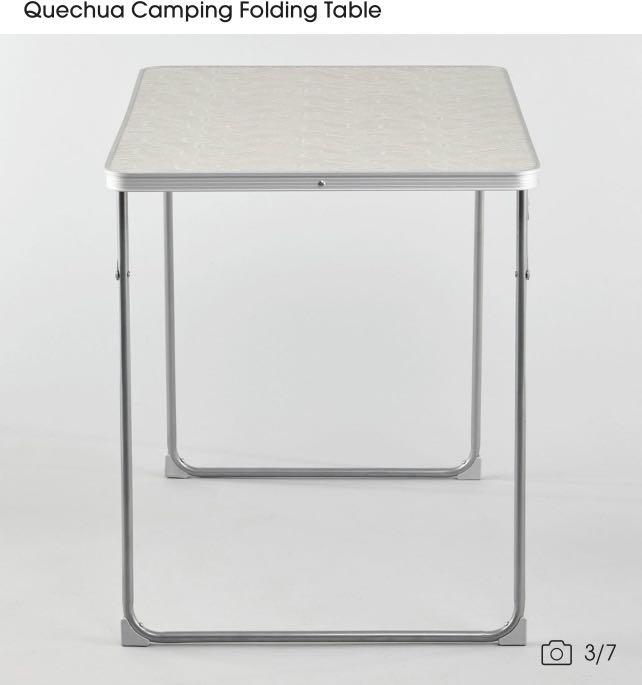 Decathlon Quechua Camping Folding Table, Furniture & Home Living