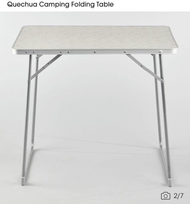 Decathlon Quechua Camping Folding Table, Furniture & Home Living