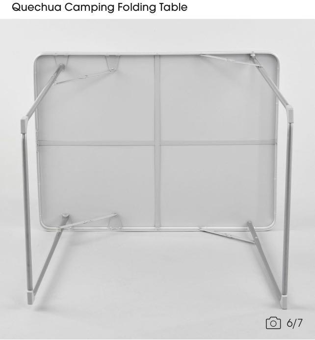 Decathlon Quechua Camping Folding Table, Furniture & Home Living