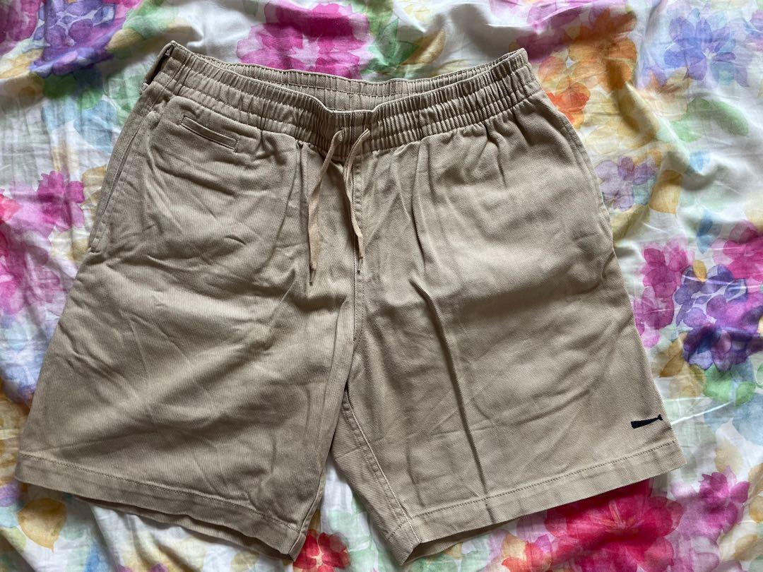 DESCENDANT 20SS shore beach shorts beige M, 男裝, 褲＆半截裙, 短褲