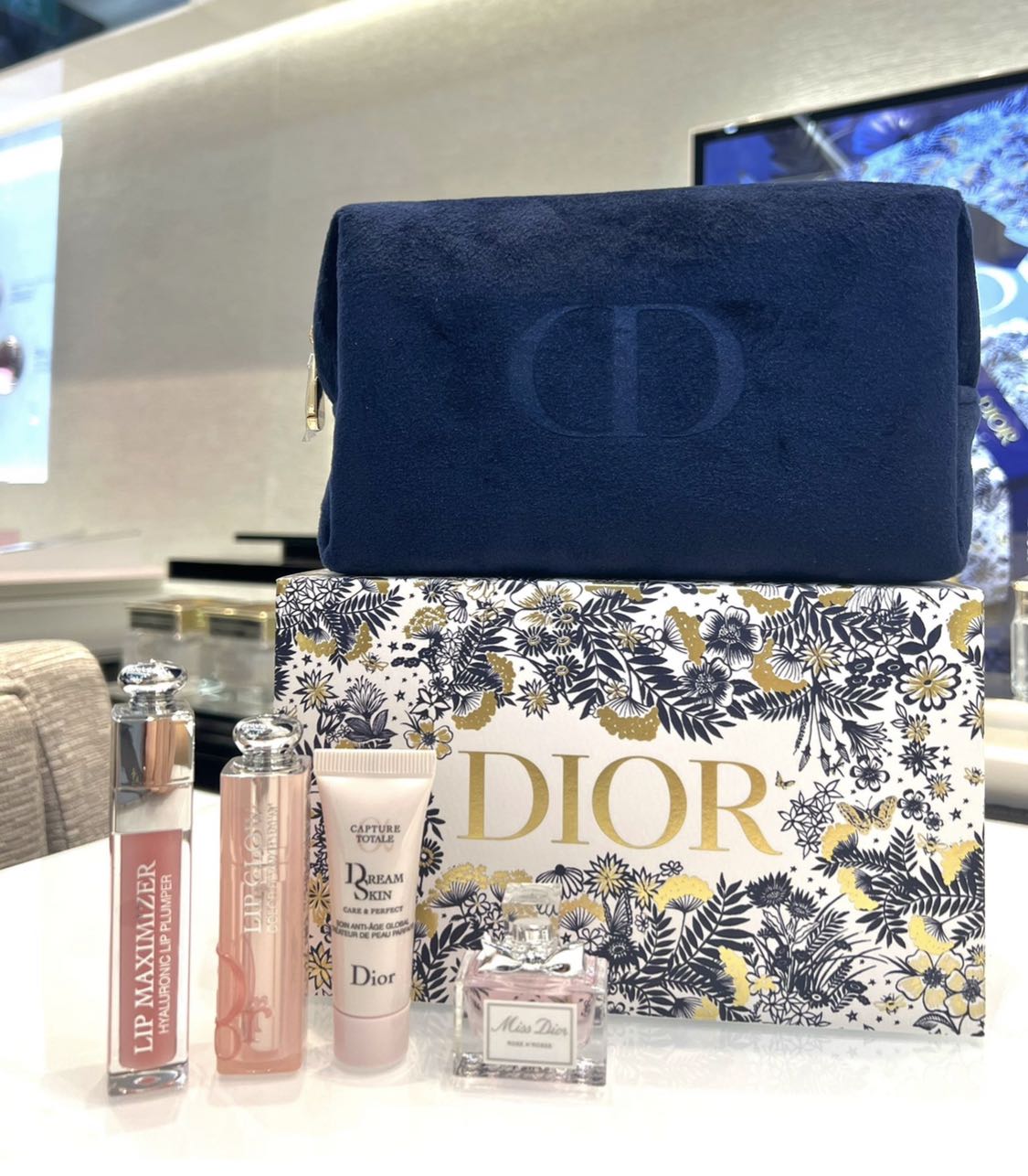 Dior christmas top lip set