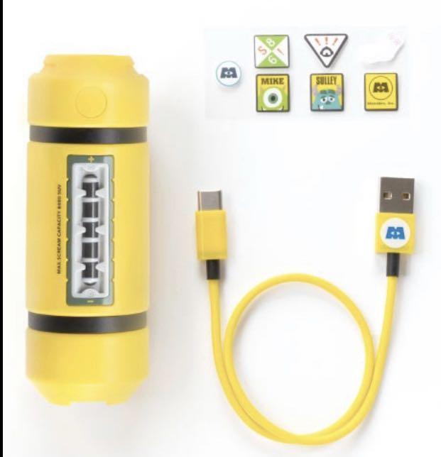 Disney Monster inc energy tank portable charger, Mobile Phones