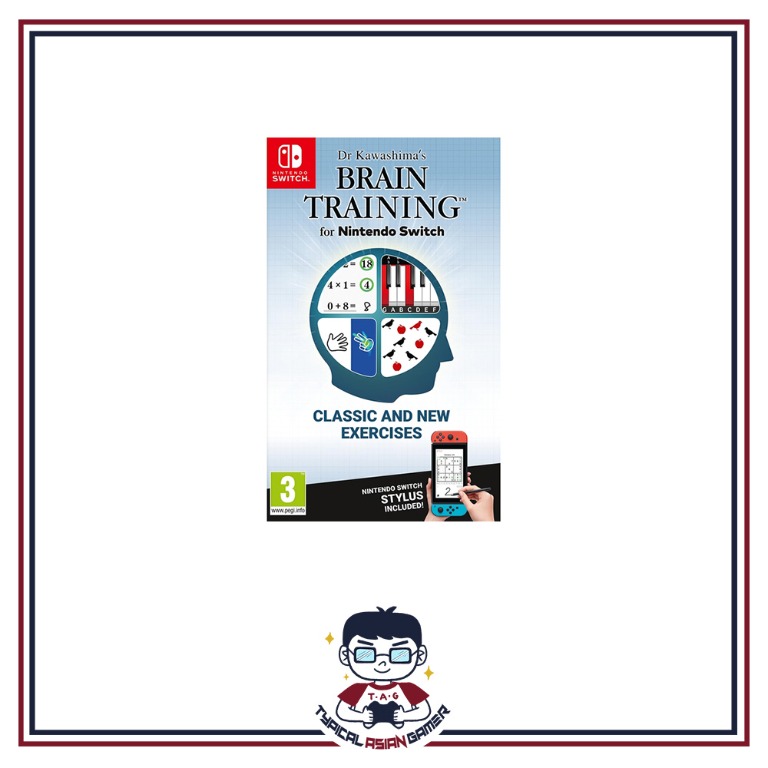Dr Kawashima s Brain Training Nintendo Switch Video Gaming