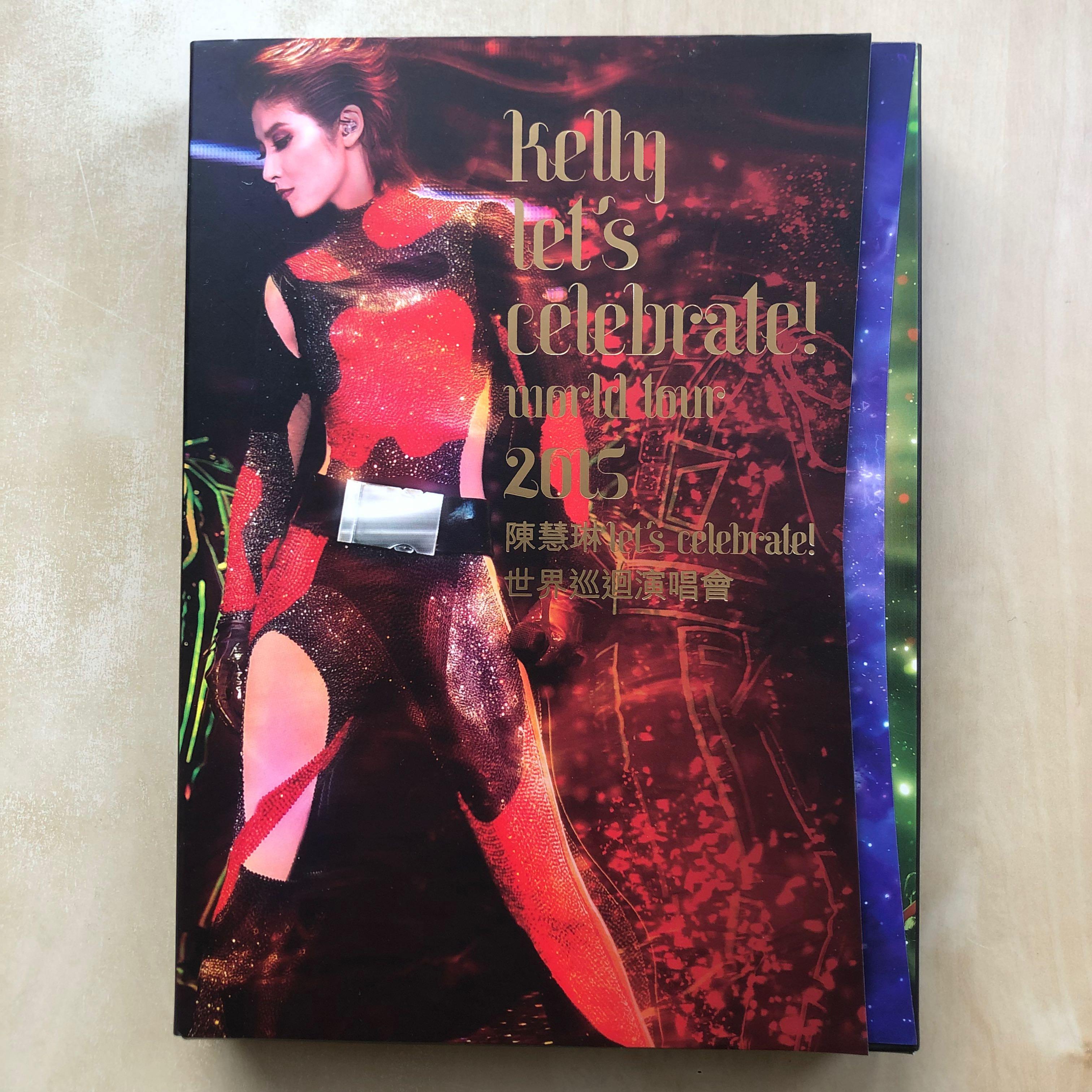 DVD丨陳慧琳Let's Celebrate! 世界巡迴演唱會2015 / Kelly Let's