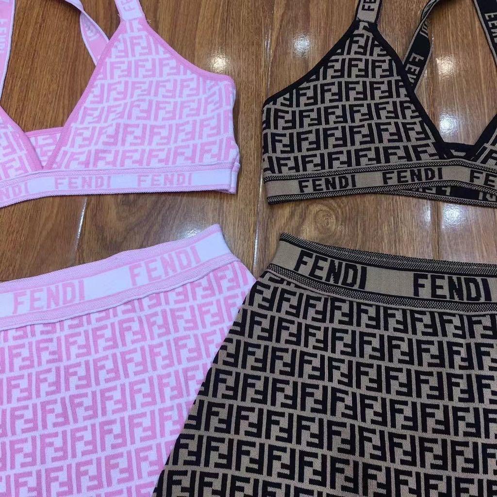 fendi high waisted bikini