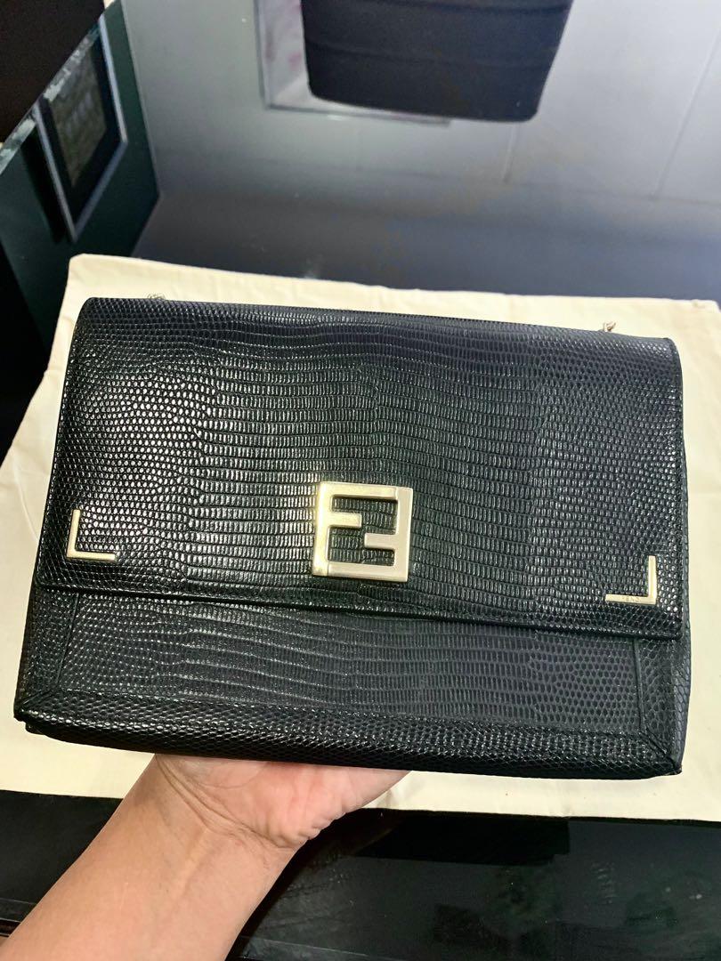 Fendi leather bag, Women's Fashion, Bags & Wallets, Cross-body 