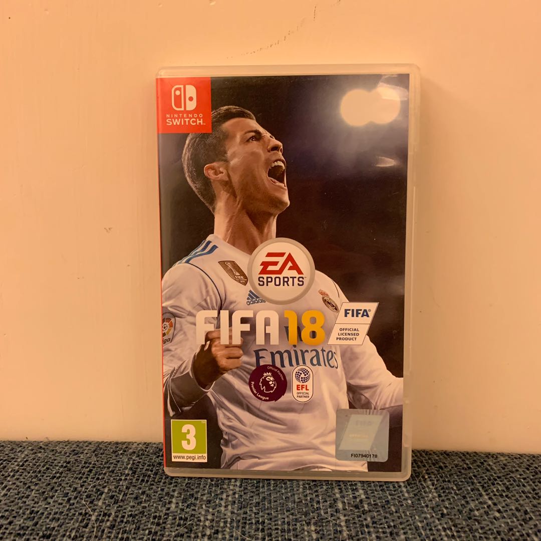 Fifa 18 Switch Ns 電子遊戲 電子遊戲 Nintendo 任天堂 Carousell