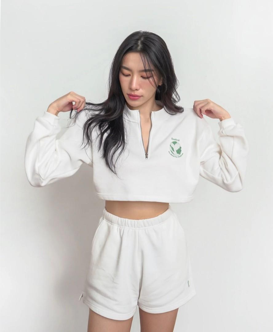 FONDEST Waldorf Cropped Sweater Sports Set Women s Fashion Dresses Sets Sets or Coordinates on Carousell