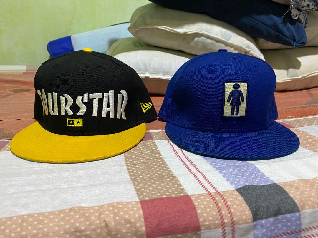 Fourstar X Girl New Era Cap Men S Fashion Watches Accessories Caps Hats On Carousell