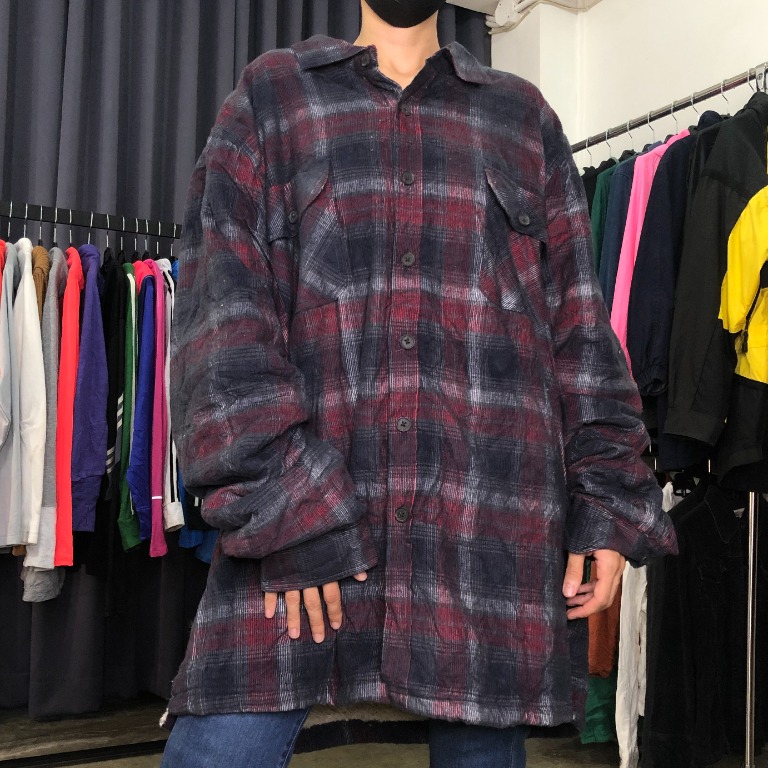 Freedom Foundry Plaid Checkered Shirt Jacket