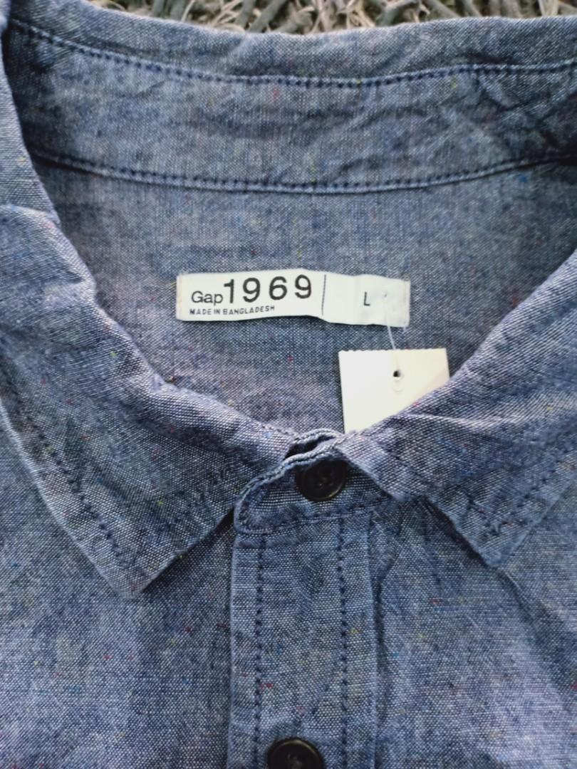 Gap 1969 online denim shirt