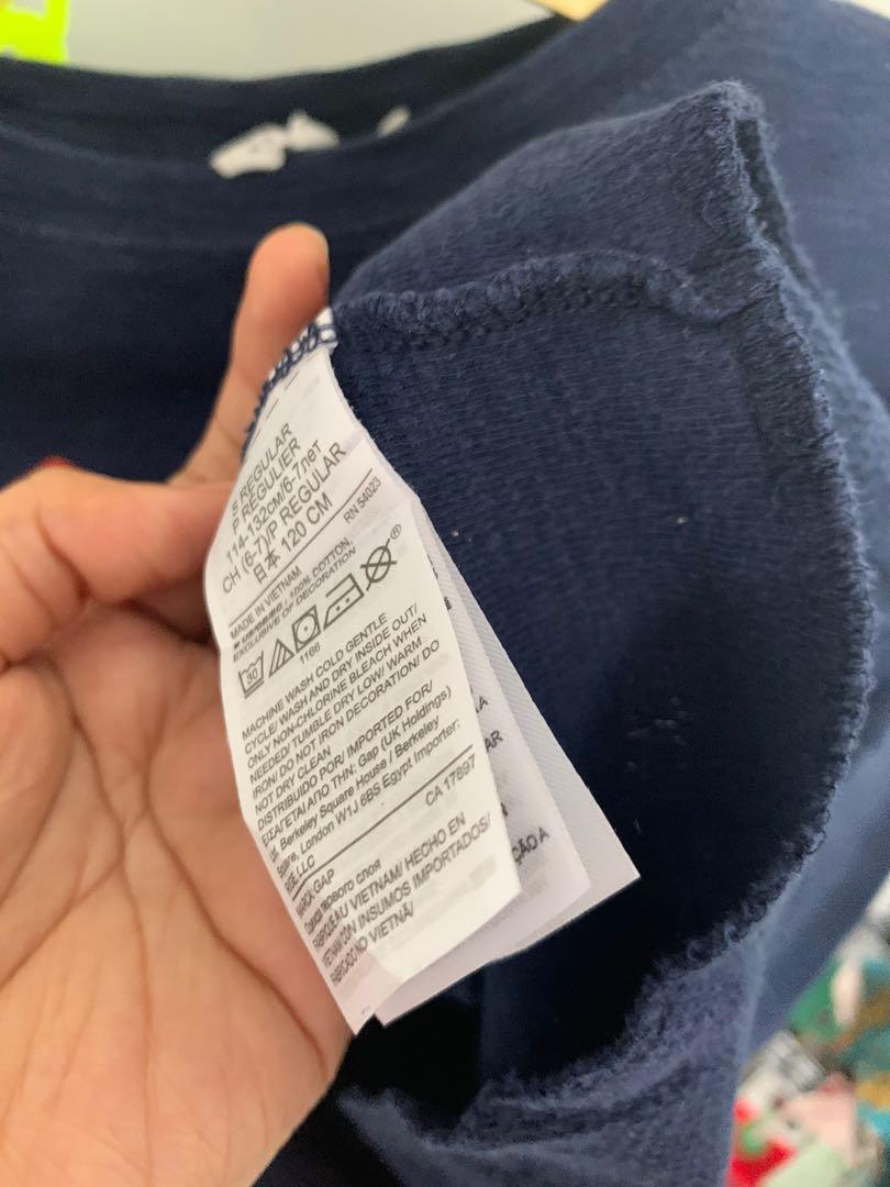 Gap kids navy long sleeve
