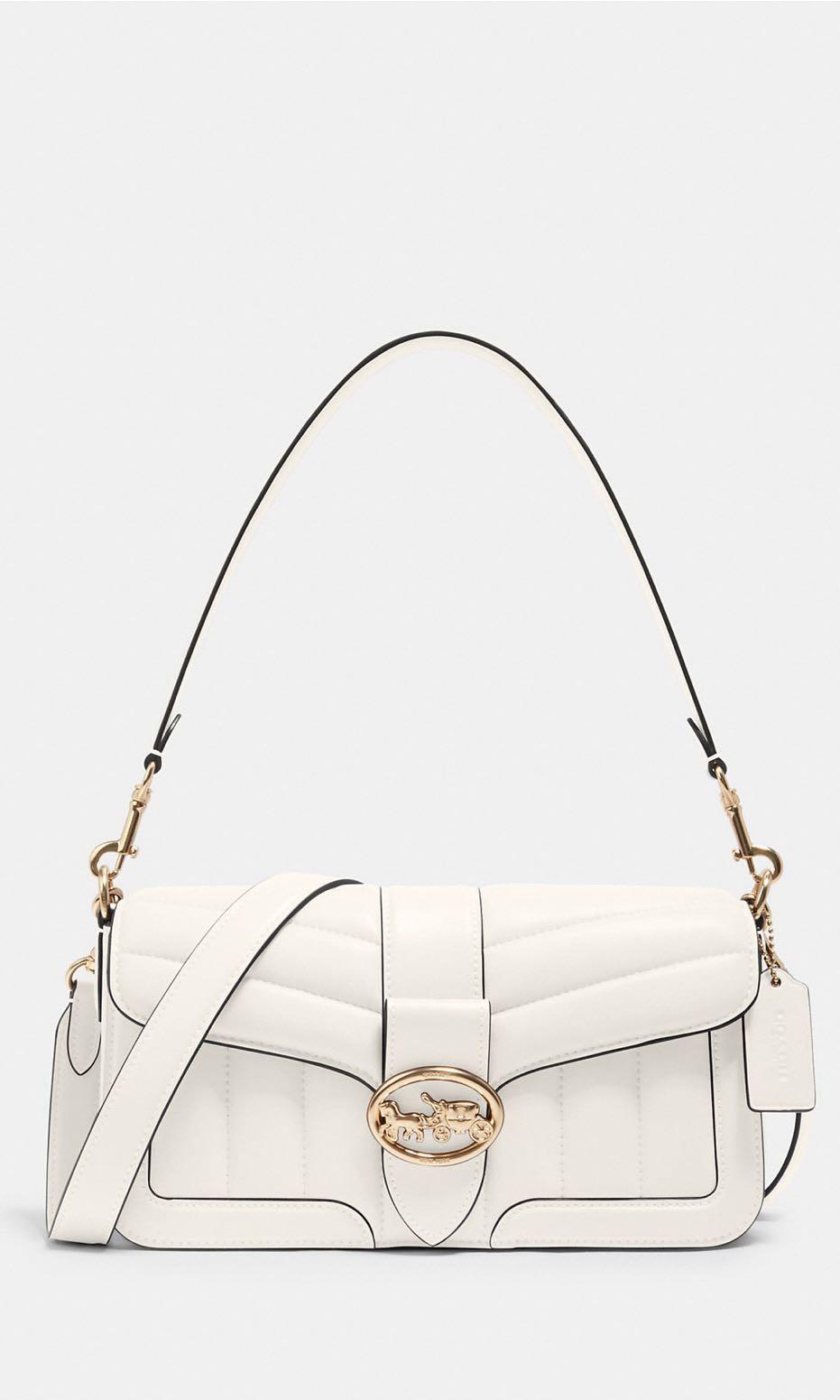Coach Georgie Shoulder Bag With Puffy Quilting, Women's Fashion, Bags &  Wallets, Cross-body Bags on Carousell
