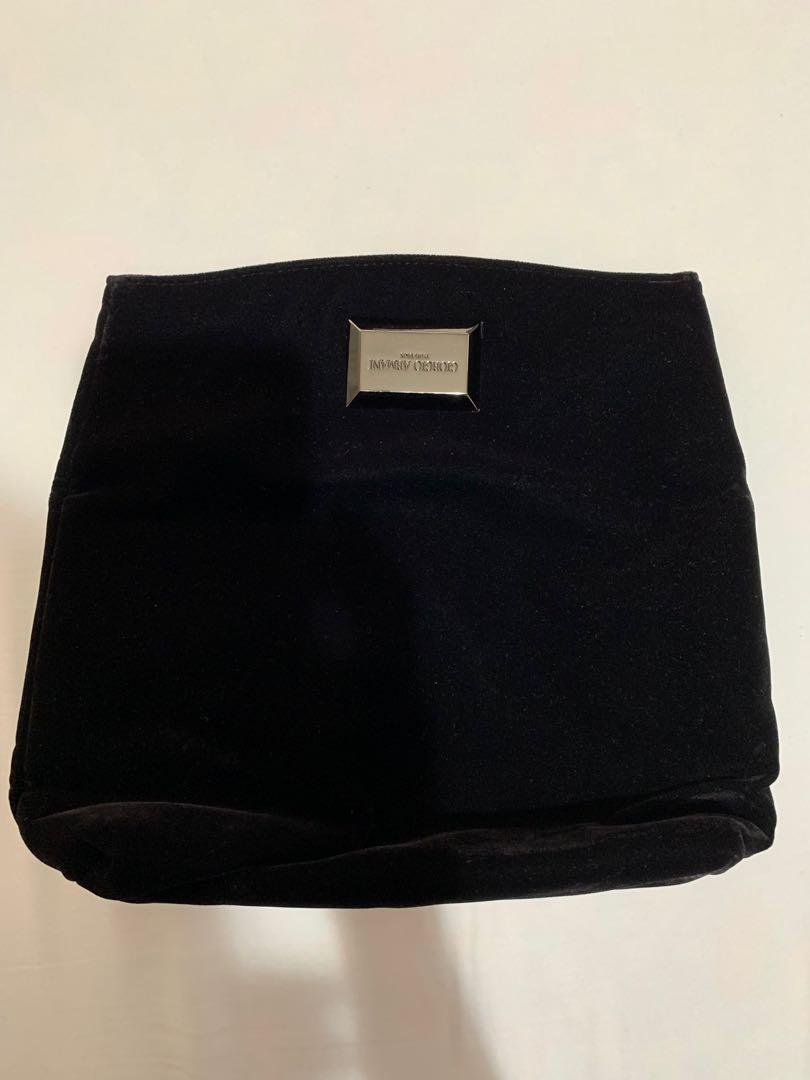 Giorgio Armani Velvet Clutch