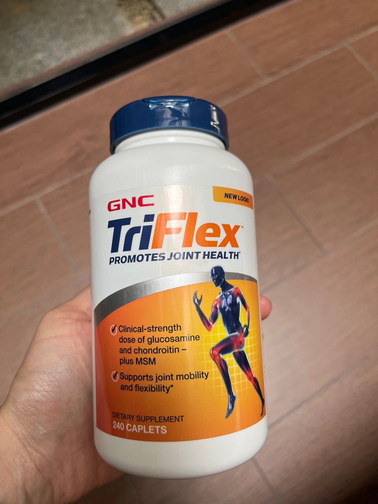 GNC TriFlex promotes Joint health Expiry April 2023, Health