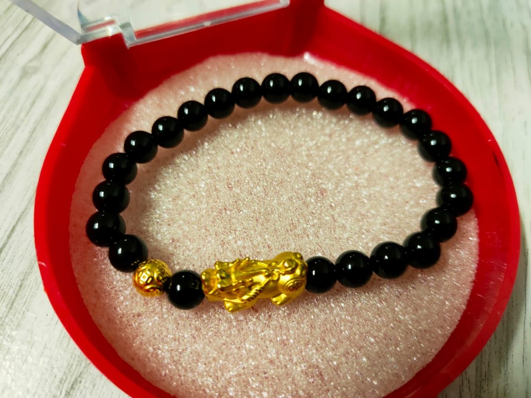 Pixiu gold bracelet online poh kong