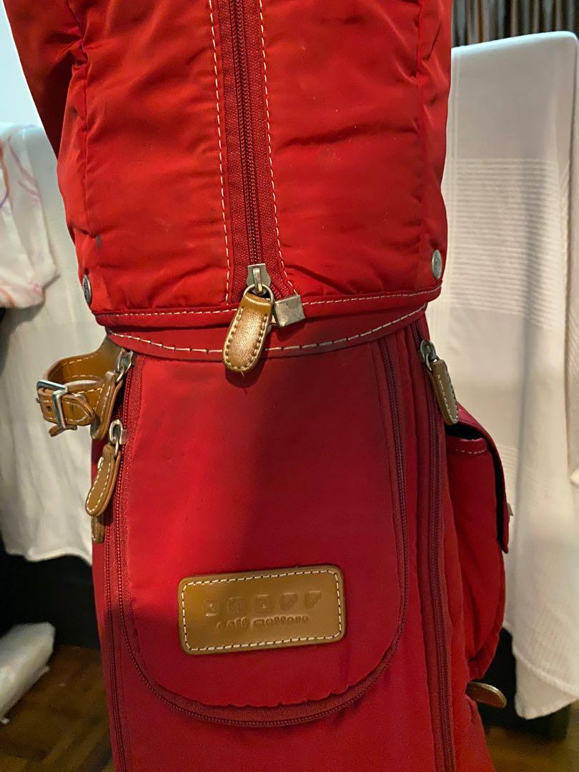 Golf bag Ladies Red color (ONOFF), Sports Equipment, Other Sports