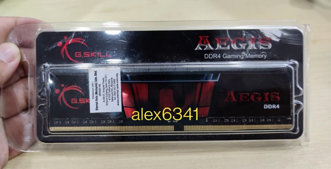 Gskill aegis discount 8gb ddr4 2133mhz