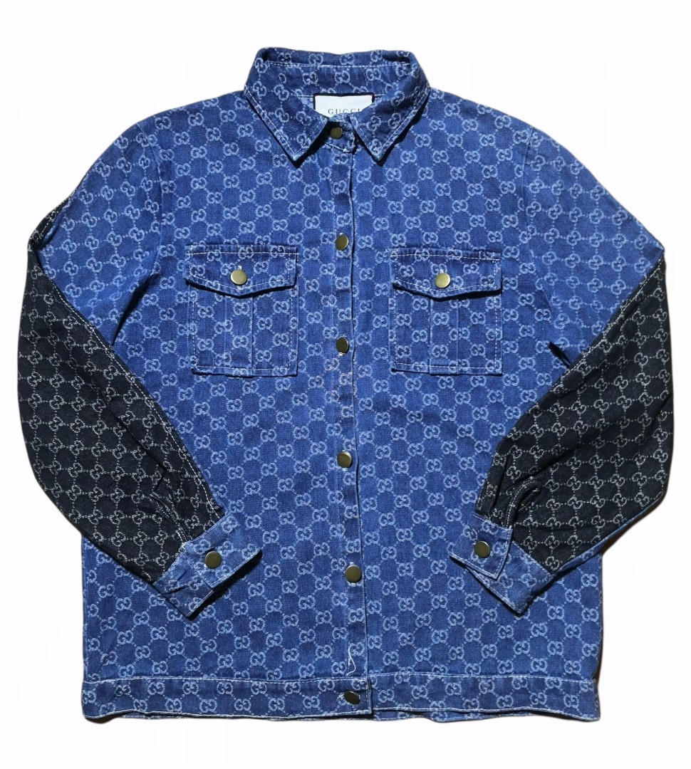 Gucci Monogram Denim Jacket