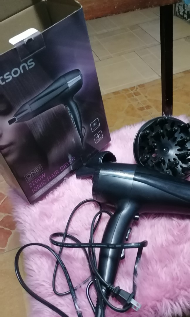 Hair Blower watsons brand, Beauty & Personal Care, Hair on Carousell